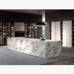 Arabescato Breccia Quarts Kitchen Worktops