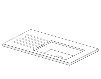 Draining Groves for the Undermount Sink