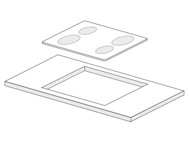 Drop-In Hob Cut Out